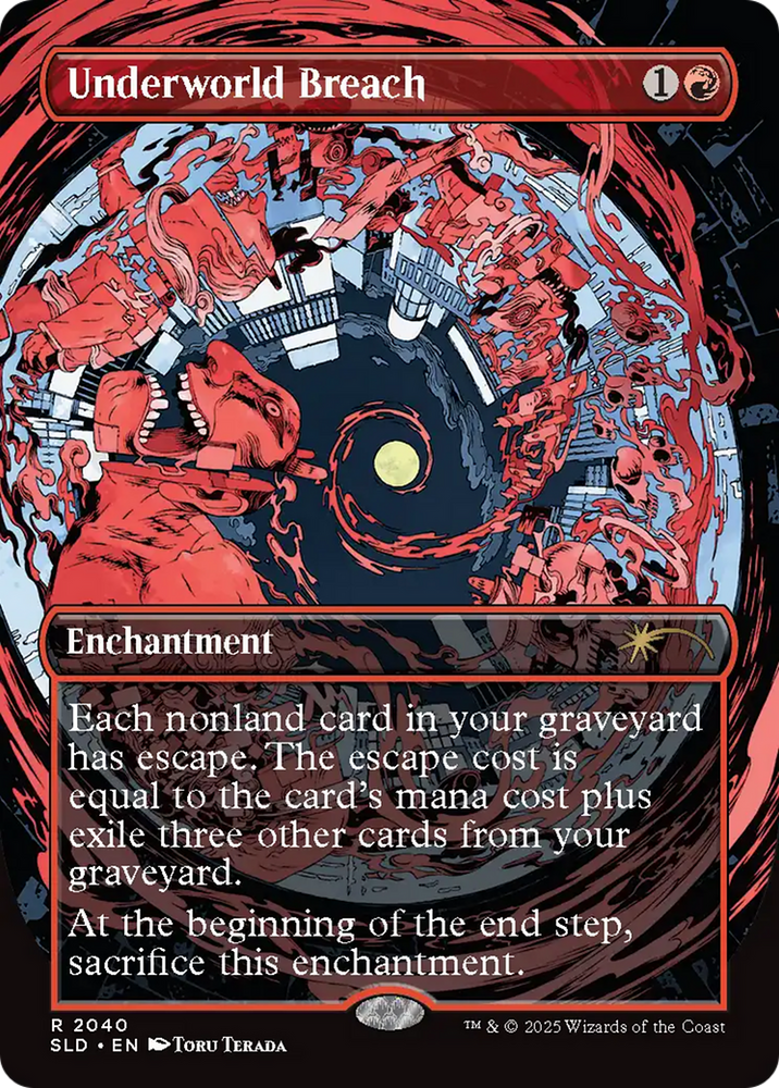 Underworld Breach (2040) (Rainbow Foil) [Secret Lair Drop Series]