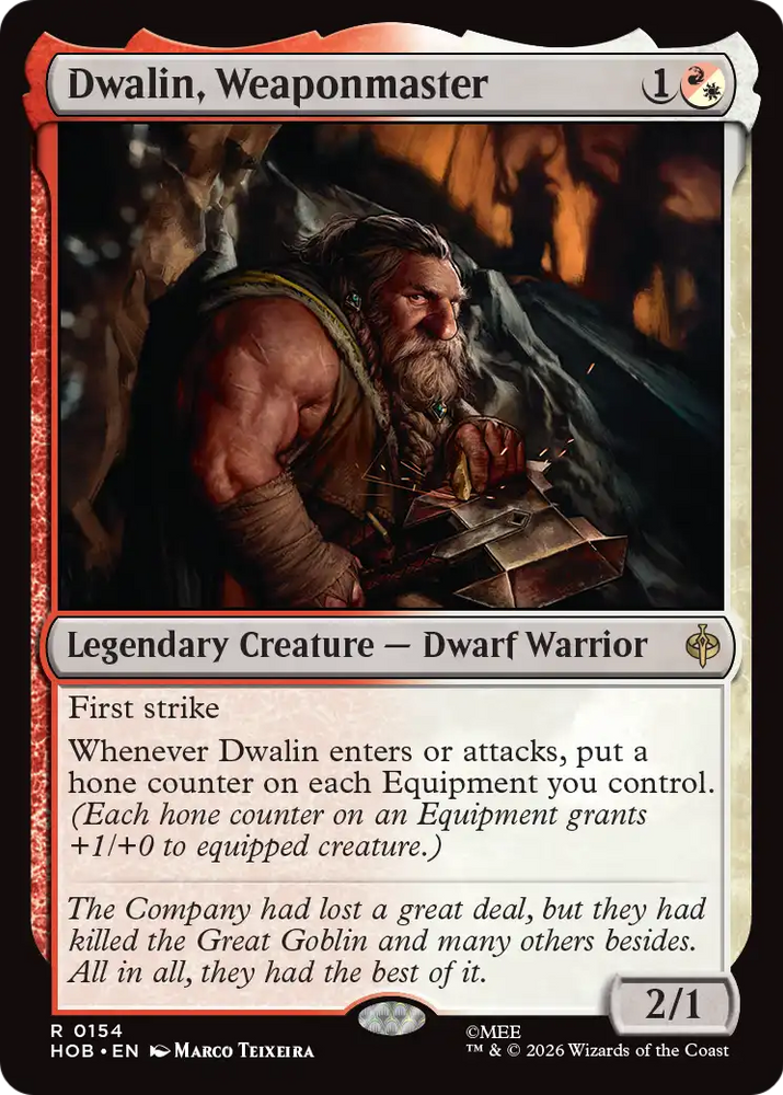 Dwalin, Weaponmaster [The Hobbit]