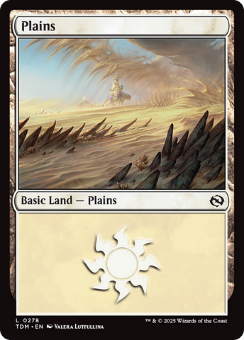 Plains (0278) [Tarkir: Dragonstorm]