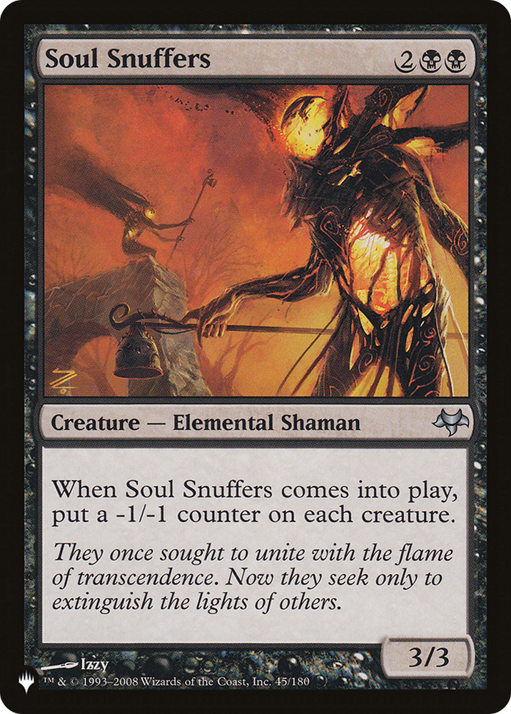 Soul Snuffers [The List]