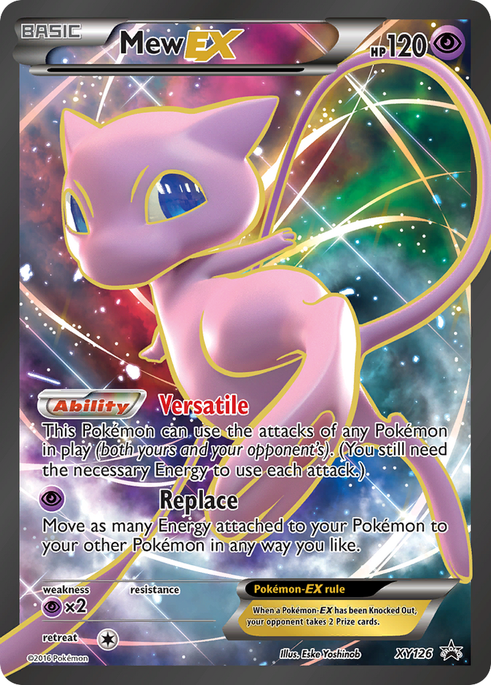 Mew EX (XY126) [XY: Black Star Promos]