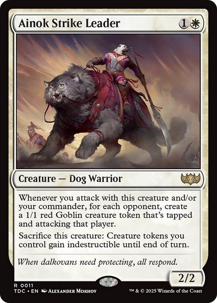 Ainok Strike Leader [Tarkir: Dragonstorm Commander]