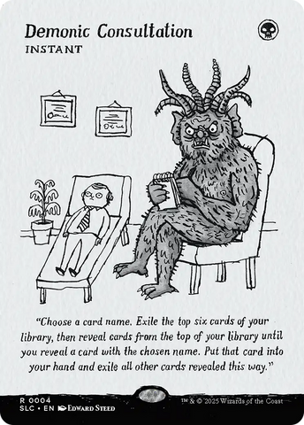 Demonic Consultation [Secret Lair Countdown Kit]
