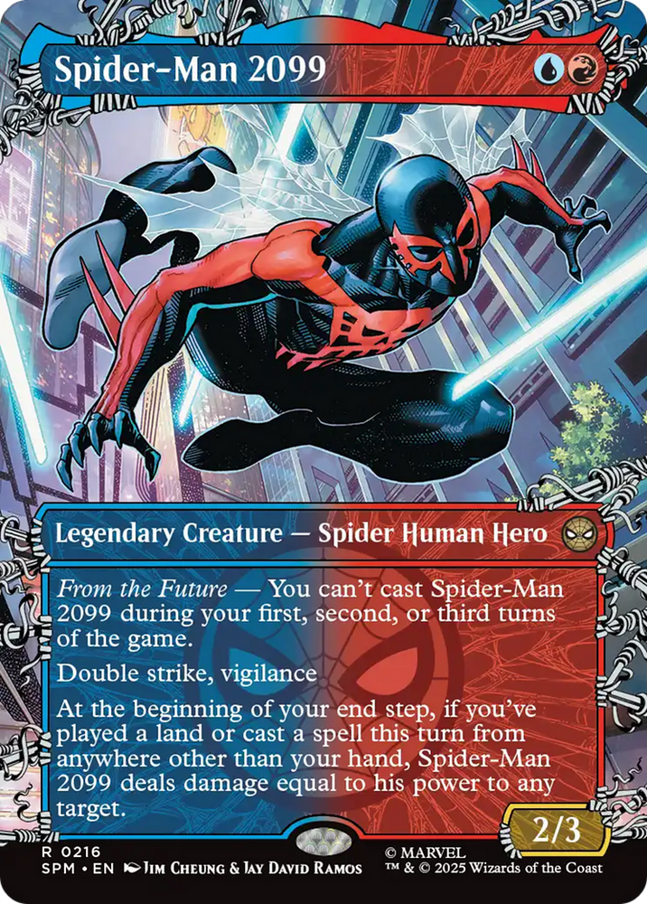 Spider-Man 2099 (0216) (Borderless) [Marvel's Spider-Man]