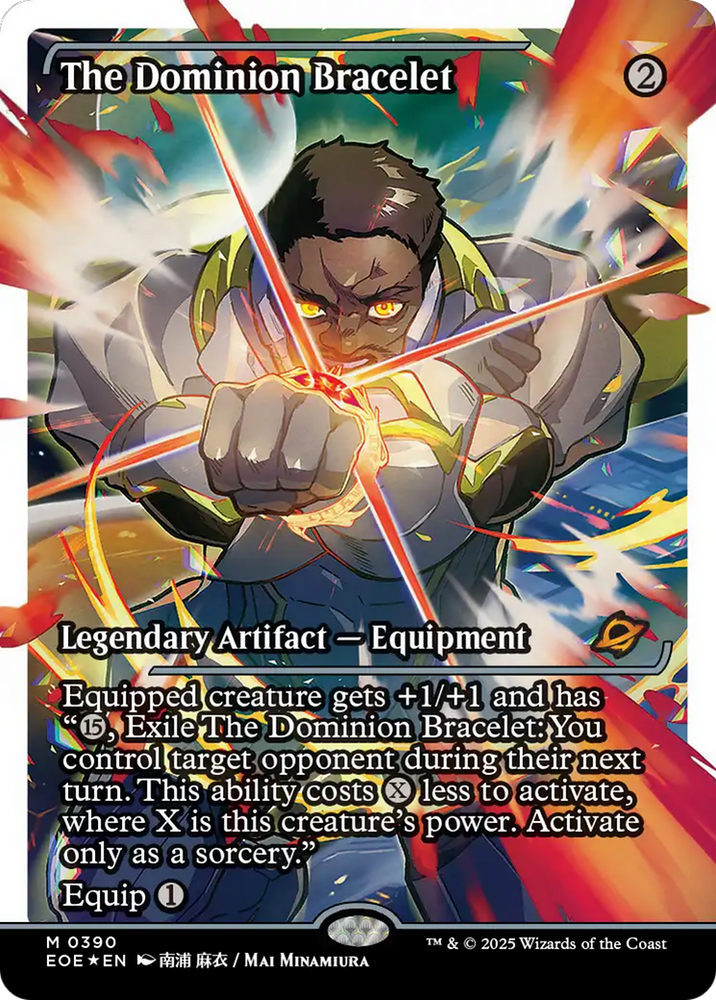 The Dominion Bracelet (Showcase) (Fracture Foil) [Edge of Eternities]