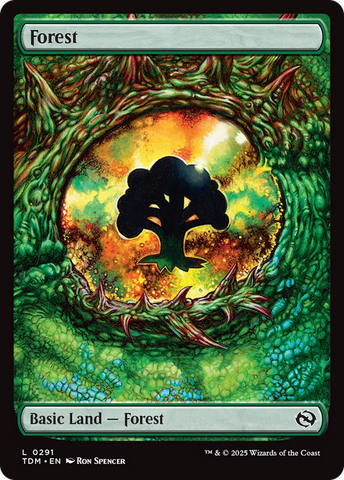 Forest (0291) [Tarkir: Dragonstorm]