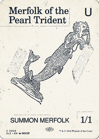 Merfolk of the Pearl Trident (0024) [Secret Lair x MSCHF: The Zeta Set]