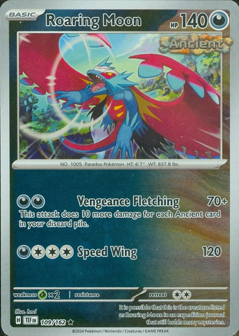 Roaring Moon (109/162) [Scarlet & Violet: Temporal Forces]