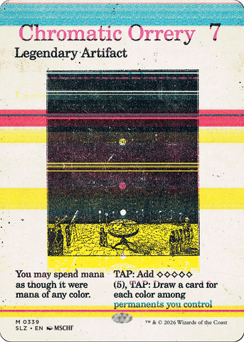 Chromatic Orrery (0339) [Secret Lair x MSCHF: The Zeta Set]