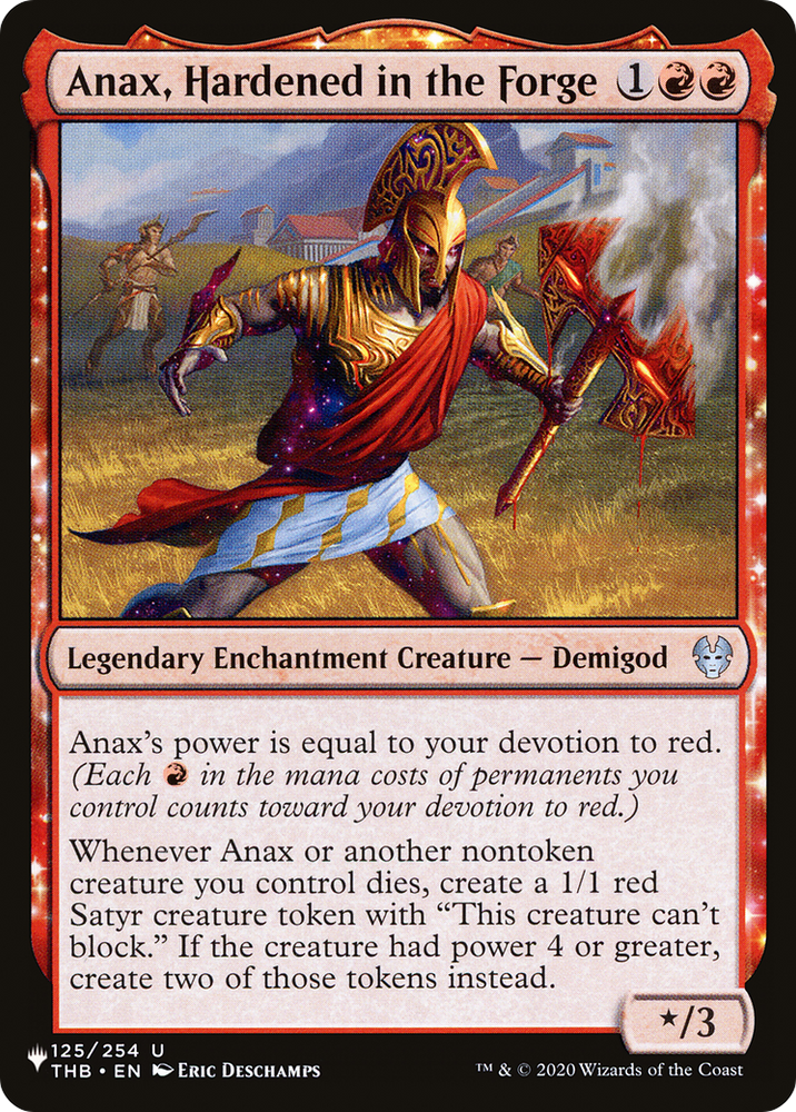 Anax, Hardened in the Forge [The List]