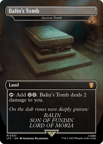 Balin's Tomb - Ancient Tomb [The Lord of the Rings: Tales of Middle-Earth Commander]