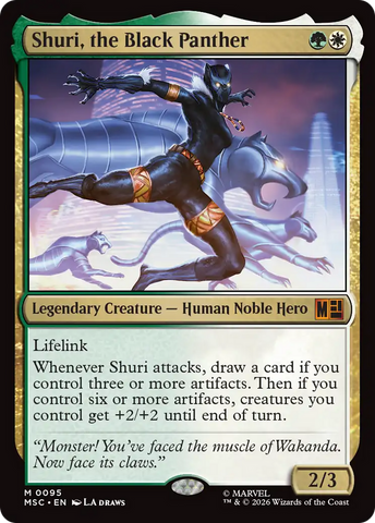 Shuri, the Black Panther [Marvel Super Heroes Commander]