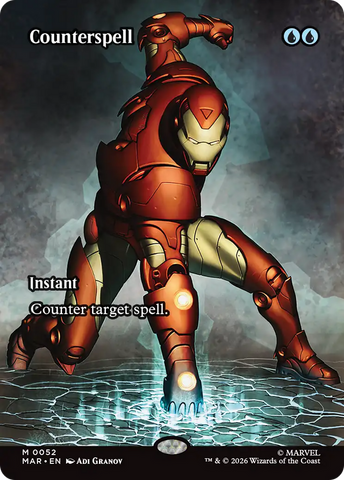 Counterspell (Borderless) (0052) [Marvel Universe: Eternal-Legal]