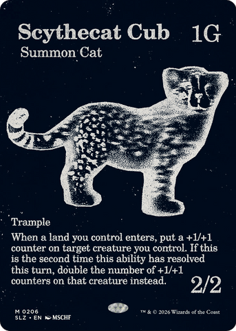 Scythecat Cub (0206) [Secret Lair x MSCHF: The Zeta Set]