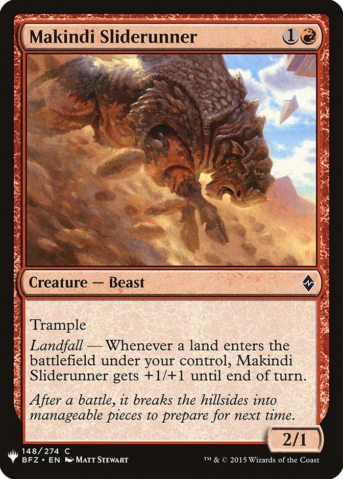 Makindi Sliderunner [Mystery Booster]