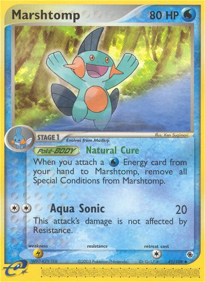 Marshtomp (41/109) [EX: Ruby & Sapphire]