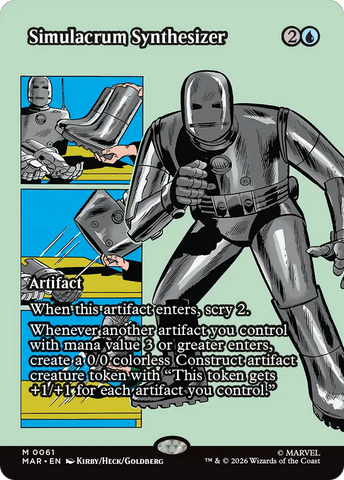 Simulacrum Synthesizer (Borderless) [Marvel Universe: Eternal-Legal]