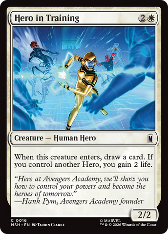 Hero in Training [Marvel Super Heroes]
