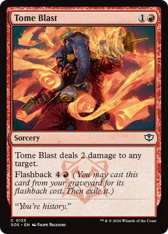 Tome Blast [Secrets of Strixhaven]