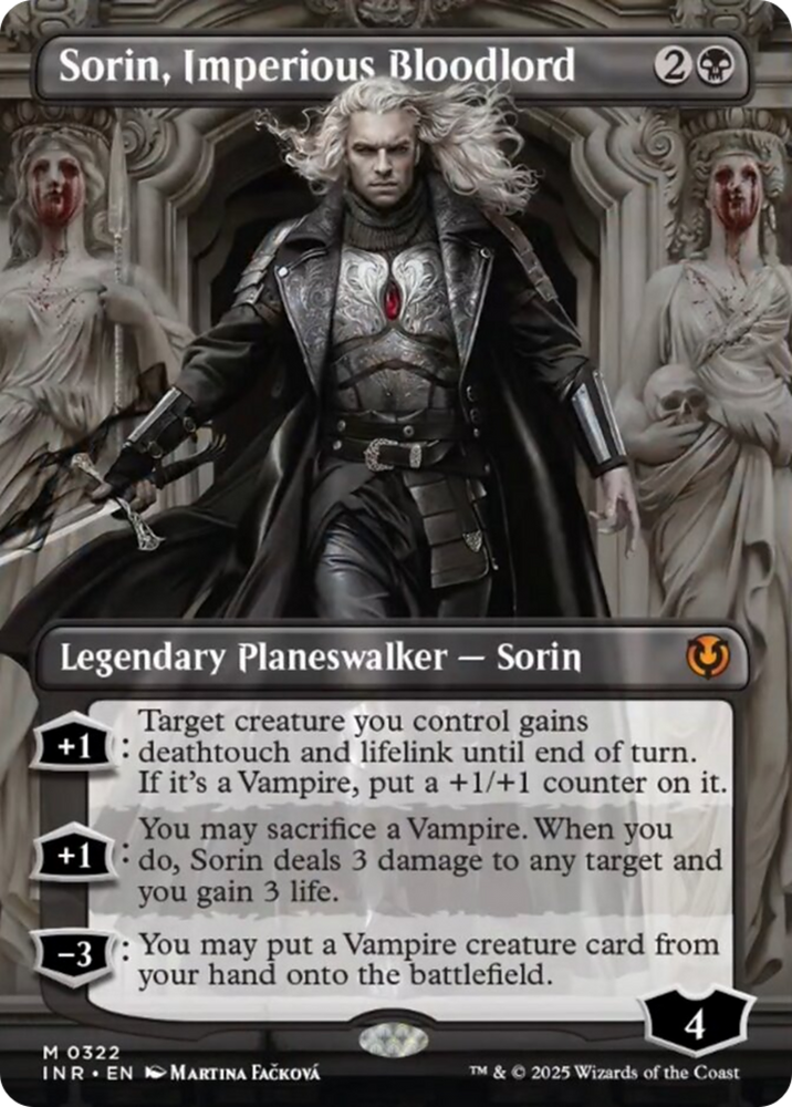 Sorin, Imperious Bloodlord (Borderless) [Innistrad Remastered]