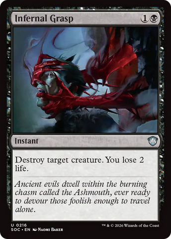 Infernal Grasp [Secrets of Strixhaven Commander]