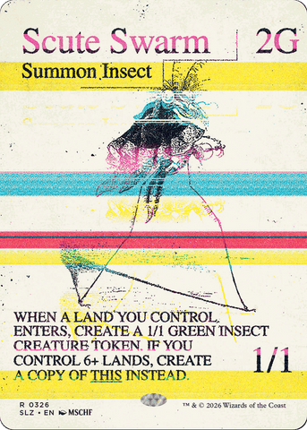 Scute Swarm (0326) [Secret Lair x MSCHF: The Zeta Set]