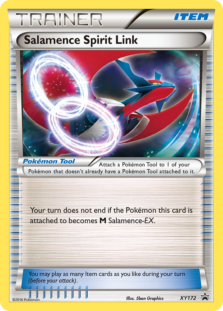 Salamence Spirit Link (XY172) [XY: Black Star Promos]