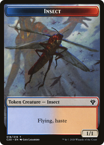 Treasure // Insect Double-Sided Token [Secret Lair: Heads I Win, Tails You Lose Tokens]