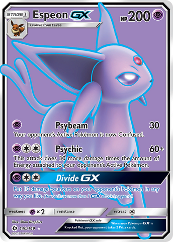 Espeon GX (140/149) [Sun & Moon: Base Set]