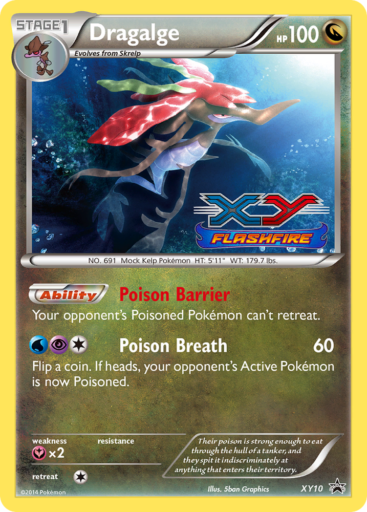 Dragalge (XY10) [XY: Black Star Promos]