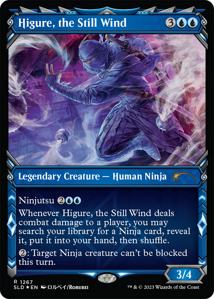 Higure, the Still Wind (Halo Foil) [Secret Lair Drop Series]