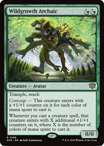 Wildgrowth Archaic [Secrets of Strixhaven]