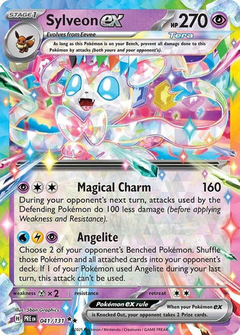 Sylveon ex (041/131) [Scarlet & Violet: Prismatic Evolutions]