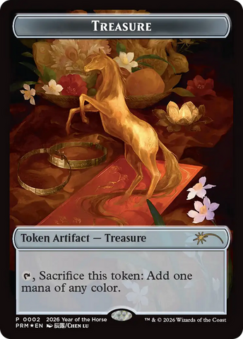 Treasure Token (Year of the Horse 2026) [Standard Showdown Promos Tokens]