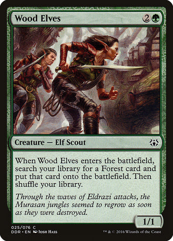 Wood Elves [Duel Decks: Nissa vs. Ob Nixilis]