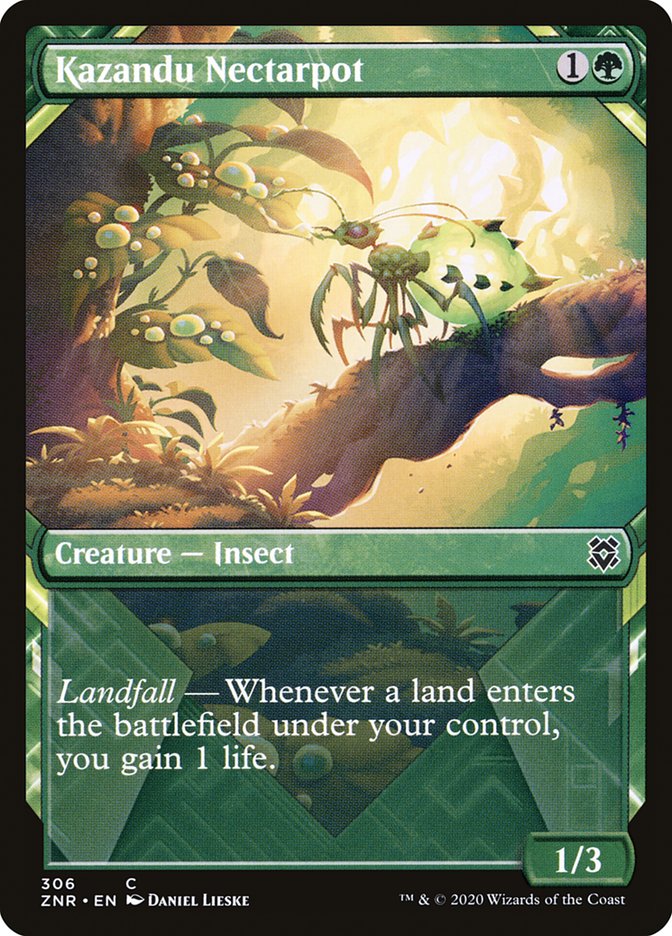 Kazandu Nectarpot (Showcase) [Zendikar Rising Extended Art]