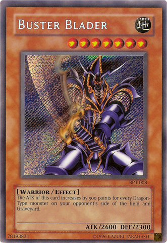 Buster Blader [BPT-008] Secret Rare