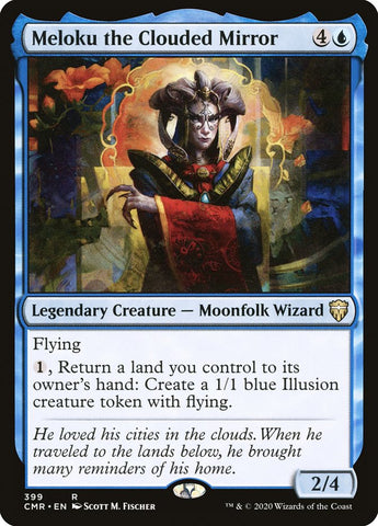 Meloku the Clouded Mirror [Commander Legends Commander Deck]