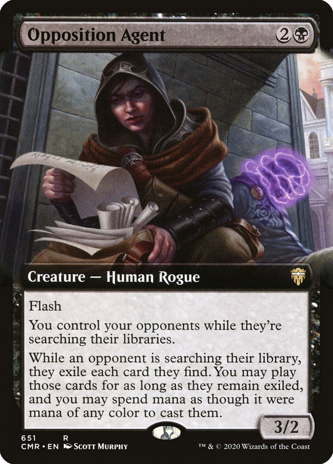 Opposition Agent (Extended) [Commander Legends Extended]