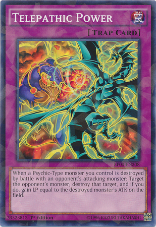 Telepathic Power [BP03-EN208] Shatterfoil Rare