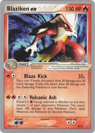 Blaziken ex (89/95) (Blaziken Tech - Chris Fulop) [World Championships 2004]