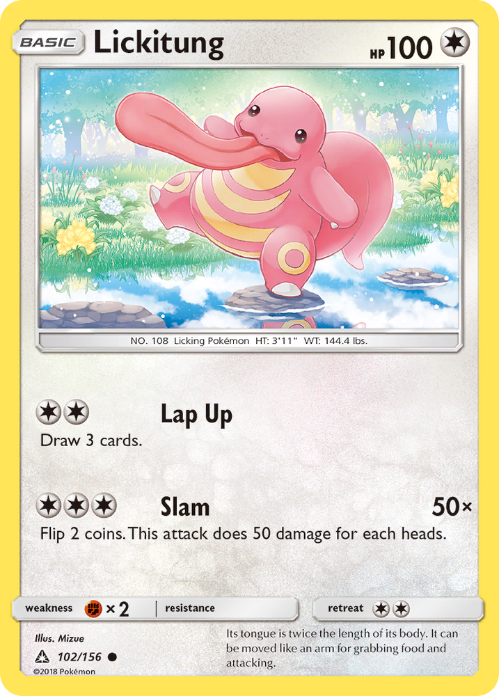 Lickitung (102/156) [Sun & Moon: Ultra Prism]