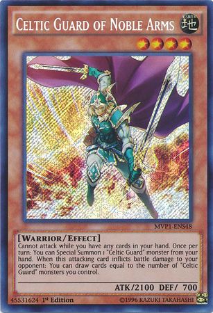 Celtic Guard of Noble Arms [MVP1-ENS48] Secret Rare