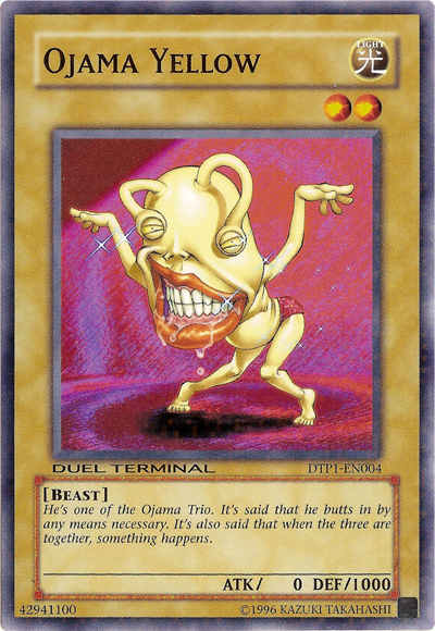 Ojama Yellow [DTP1-EN004] Common