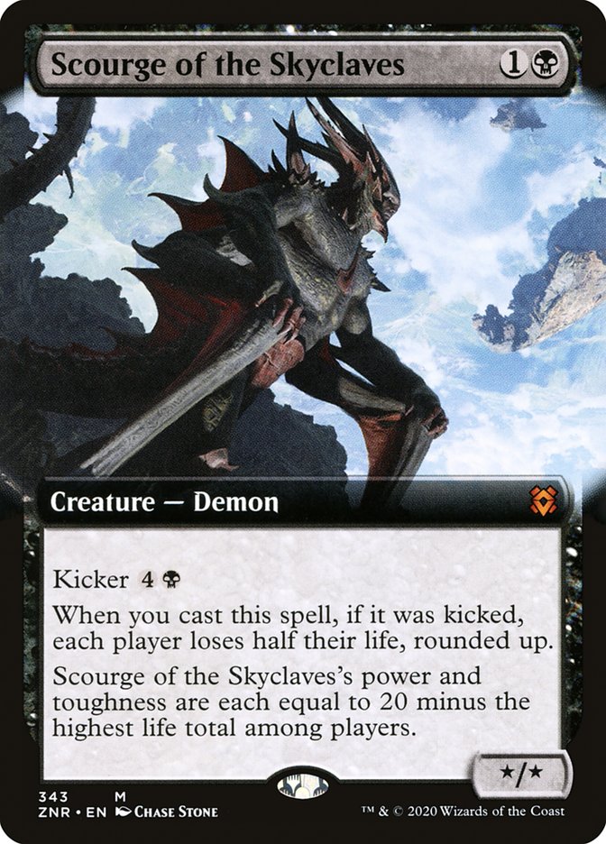 Scourge of the Skyclaves (Extended) [Zendikar Rising Extended Art]