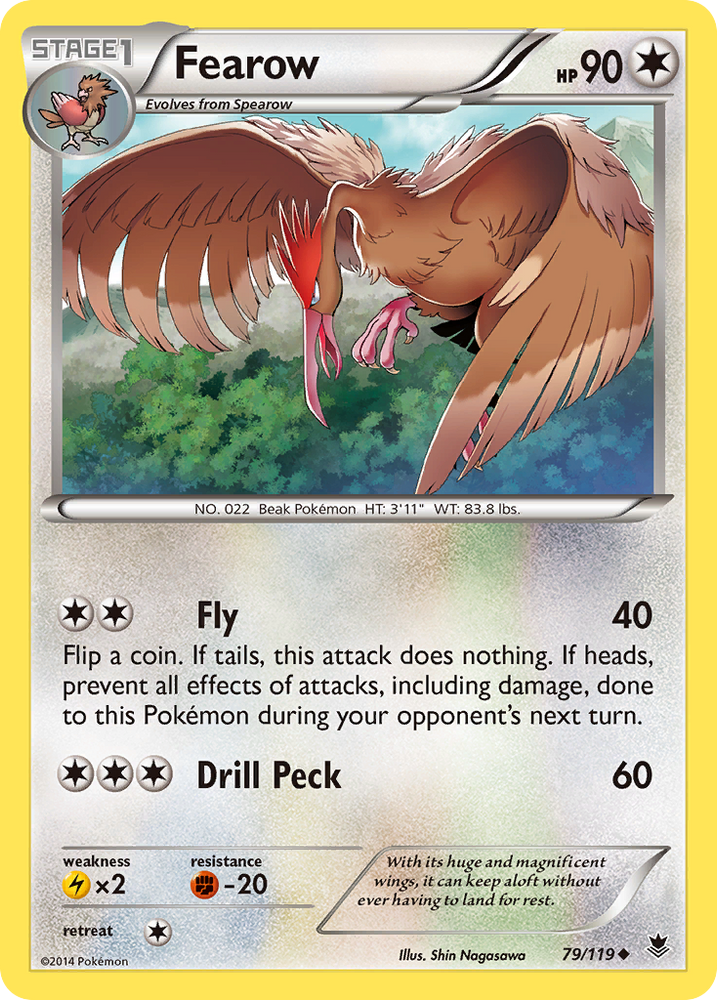 Fearow (79/119) [XY: Phantom Forces]