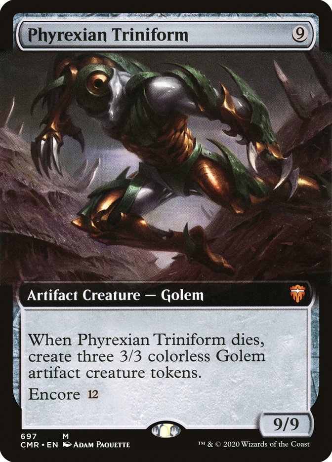 Phyrexian Triniform (Extended) [Commander Legends Extended]