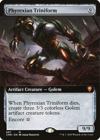 Phyrexian Triniform (Extended) [Commander Legends Extended]
