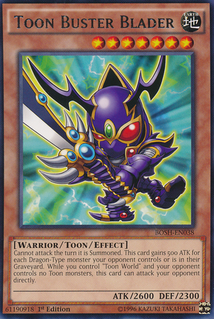 Toon Buster Blader [BOSH-EN038] Rare