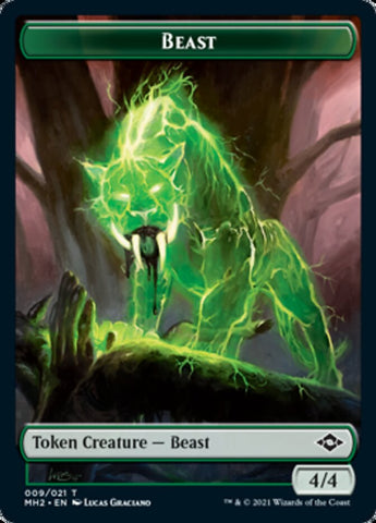 Beast Token // Squirrel Token [Modern Horizons 2 Tokens]